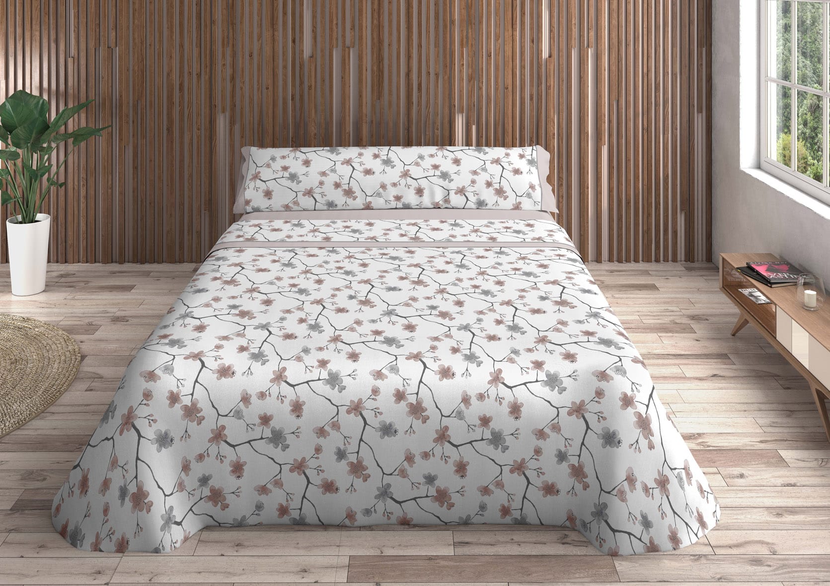 Juego de sábanas 180 hilos Almendro