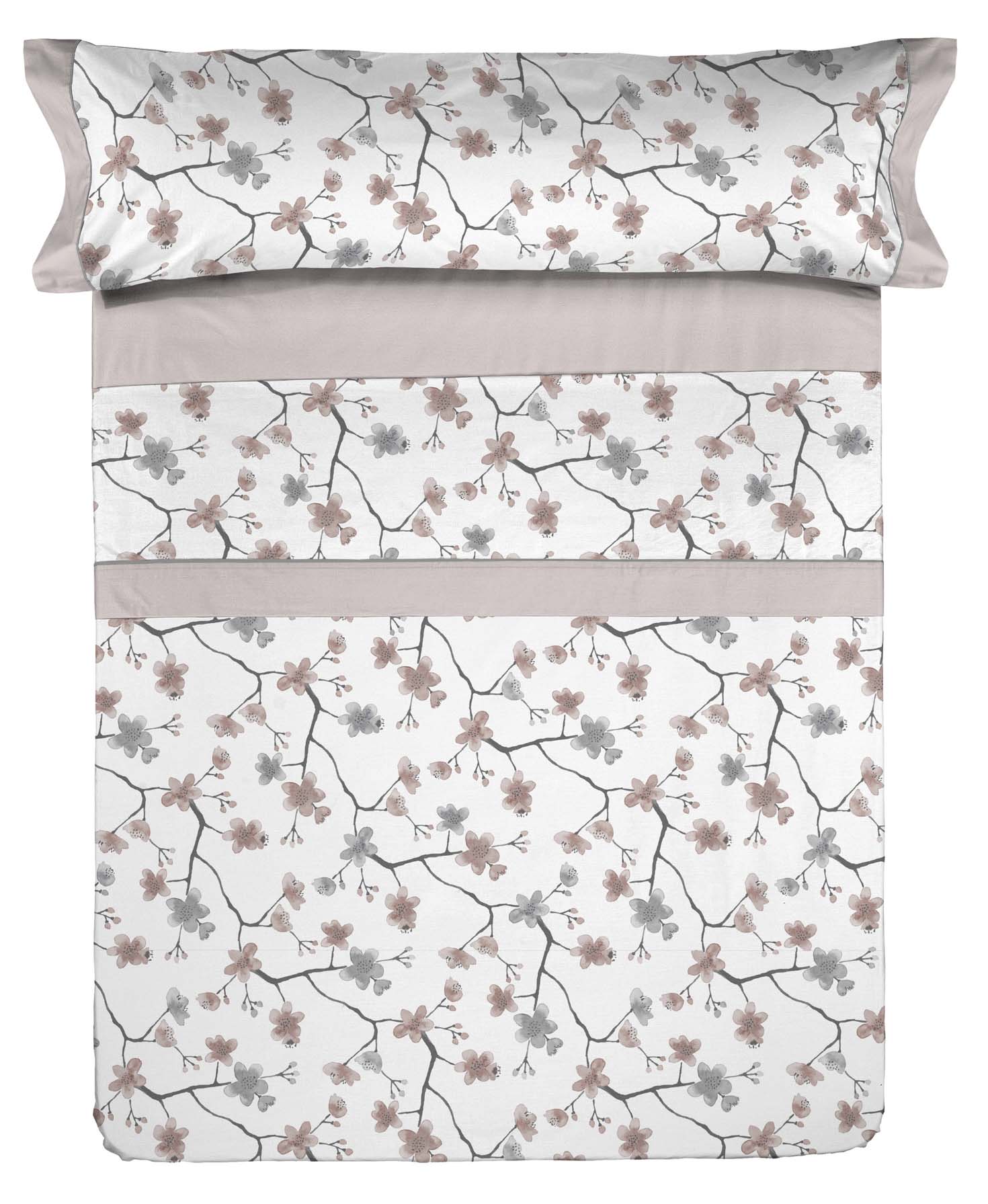 Juego de sábanas 180 hilos Almendro