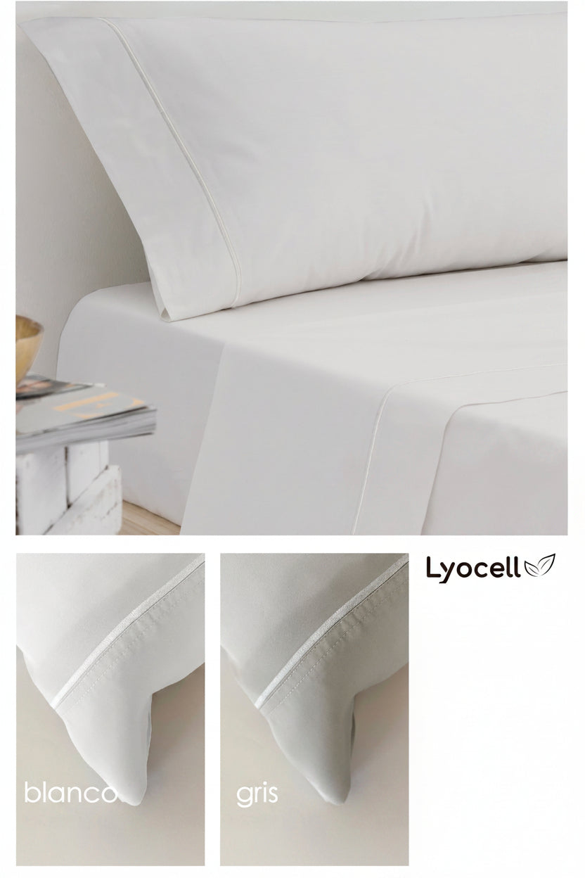 Juego de sábanas lyocell Luxor