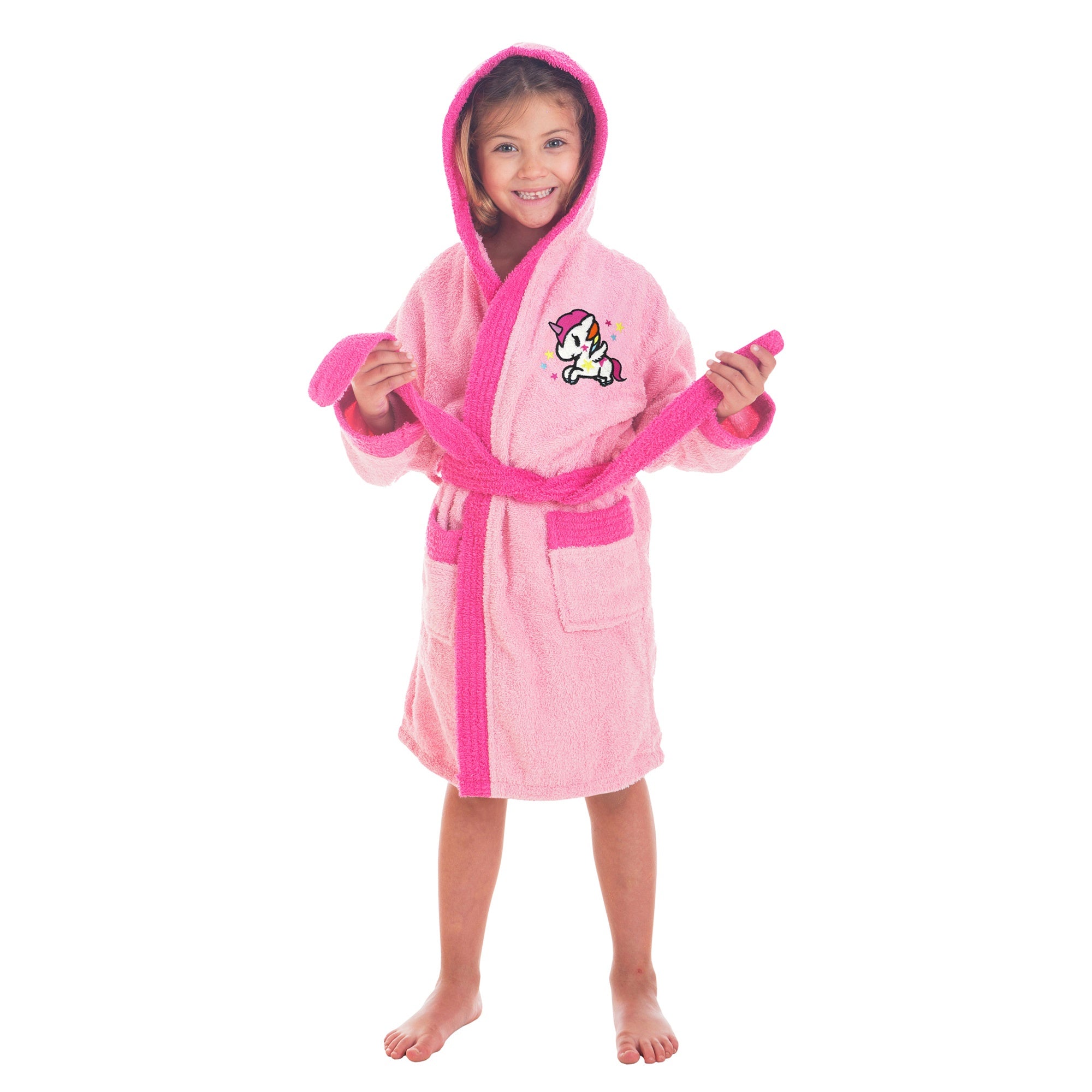 Albornoz infantil unicornio